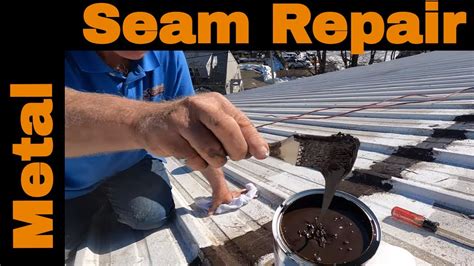 metal sheet leak repair|metal roof sealant repair.